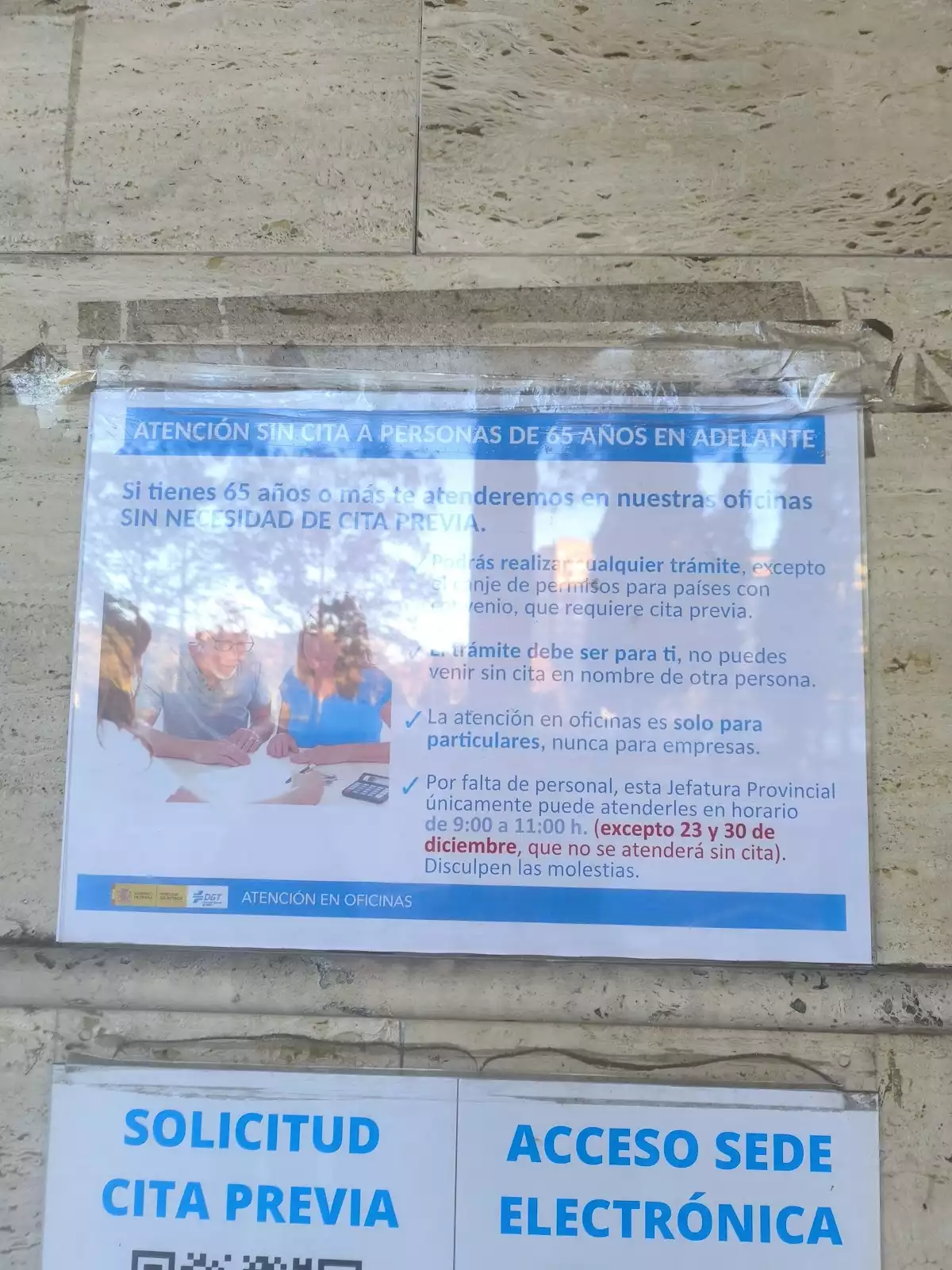 Oficinas de la DGT en Zaragoza
