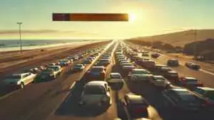 Atascos eternos en la carretera de Punta Umbría: ¿Habrá solución pronto con la DGT?